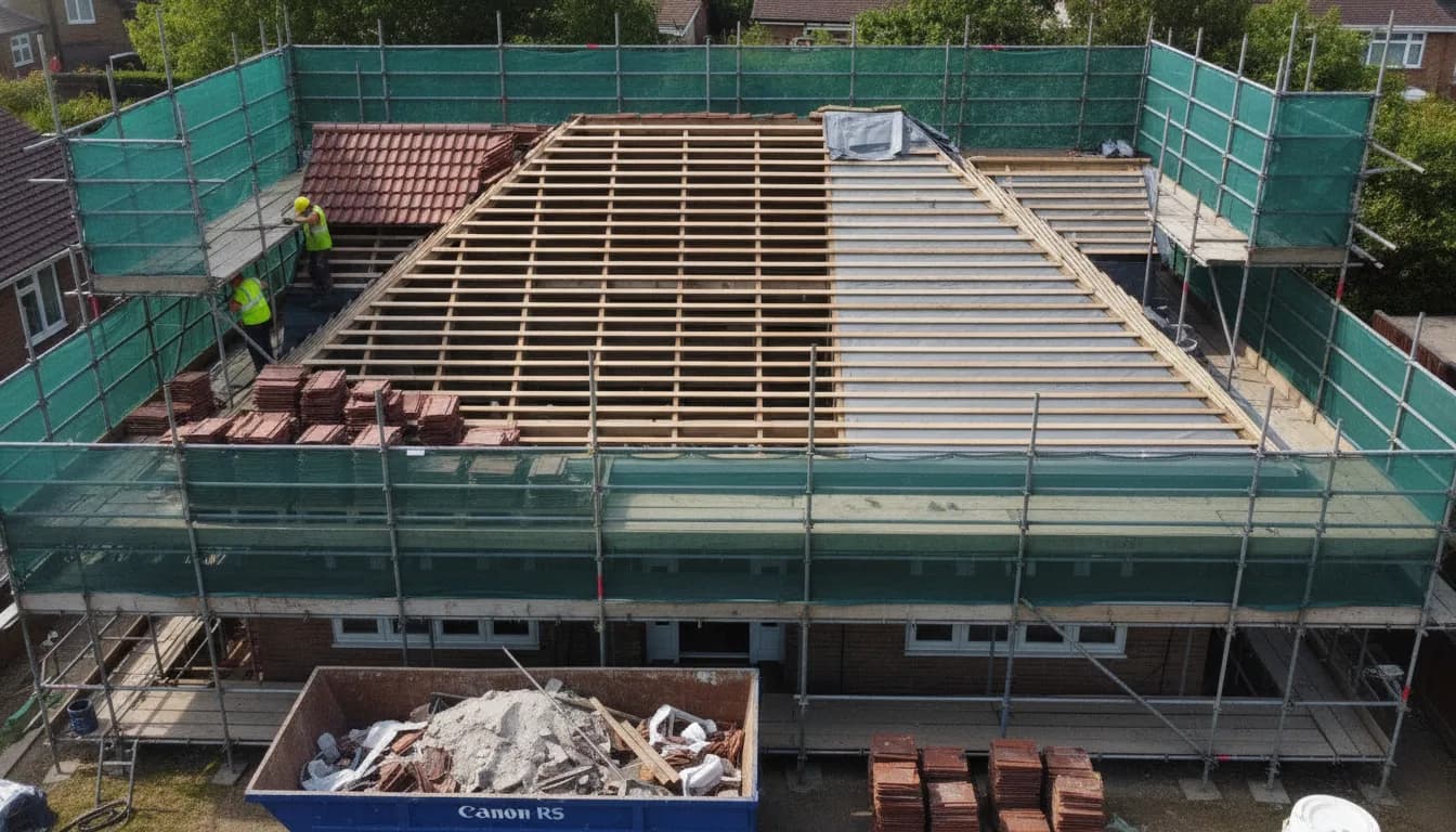 Les étapes d’un chantier de réfection de toiture