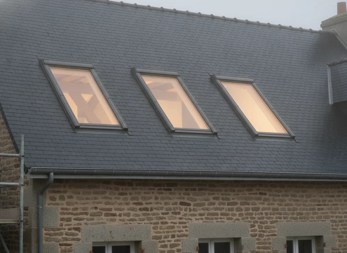 Pose 3 Velux + étanchéité — Étaples