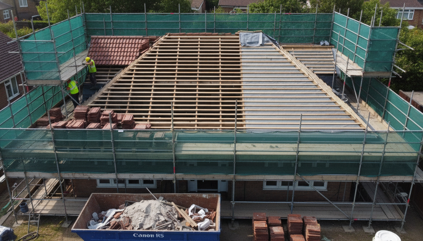 Les étapes d’un chantier de réfection de toiture