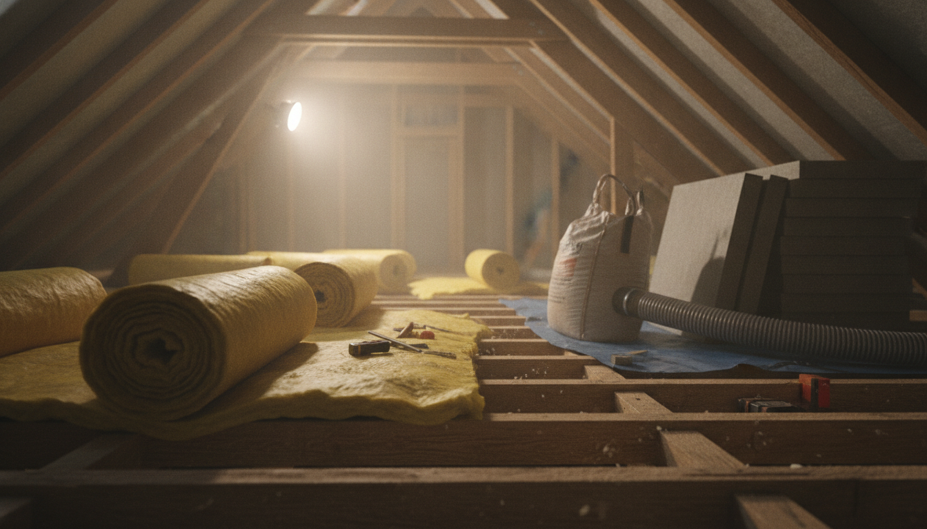 Les types d’isolation des combles comparés